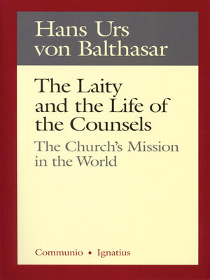 cover image of The Laity in the Life of the Counsels
